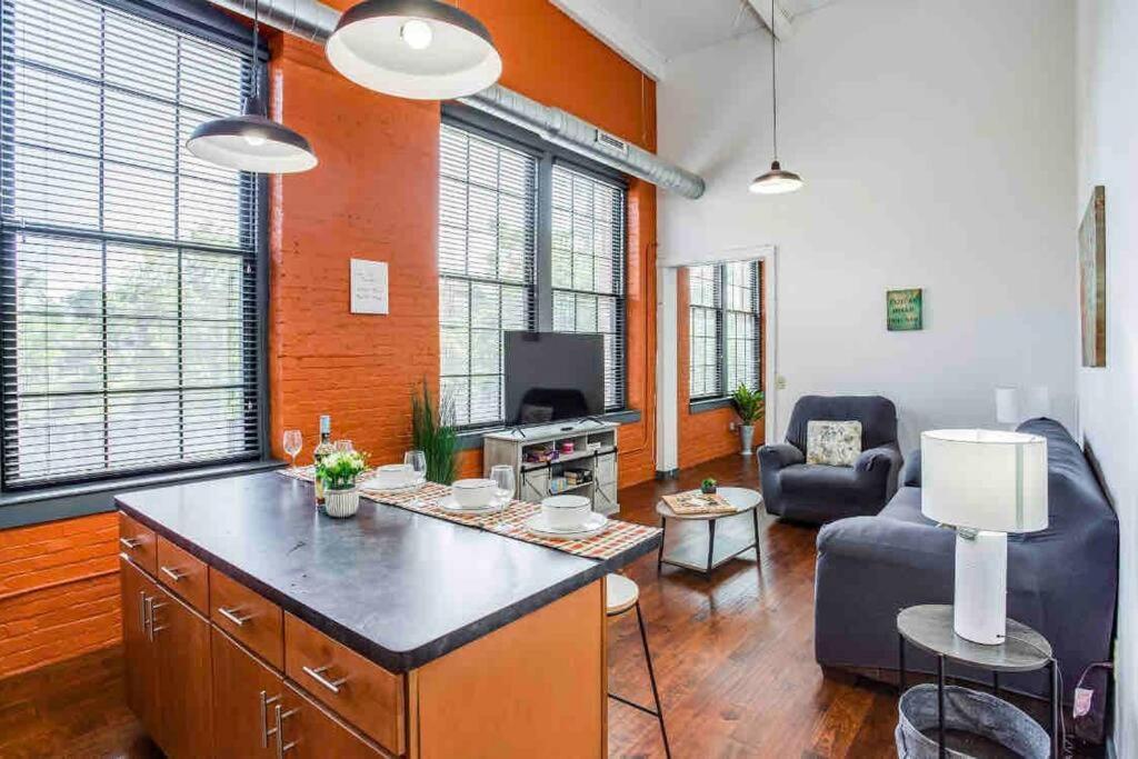 شقة Ny Style Centric Loft With King Bed By Park Av. روتشستر المظهر الخارجي الصورة